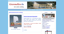 Desktop Screenshot of kezszarito.etteremellato.hu